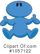 Blue Toon Guy Clipart #1057122 by yayayoyo