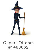 Blue Witch Clipart #1480062 by Julos
