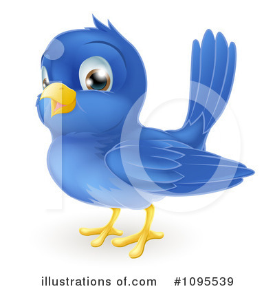 Bluebird Clipart #1095539 by AtStockIllustration