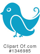 Bluebird Clipart #1346985 by Vector Tradition SM