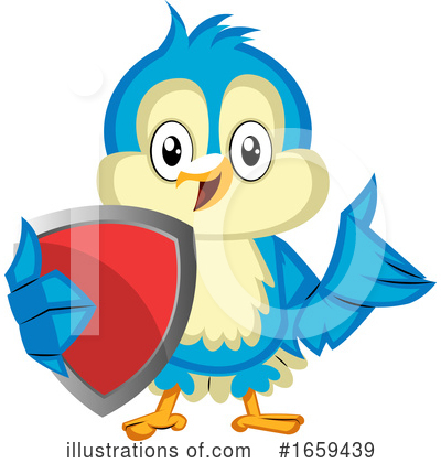 Royalty-Free (RF) Bluebird Clipart Illustration by Morphart Creations - Stock Sample #1659439