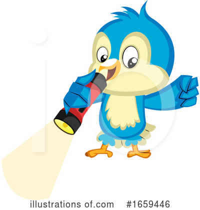 Royalty-Free (RF) Bluebird Clipart Illustration by Morphart Creations - Stock Sample #1659446