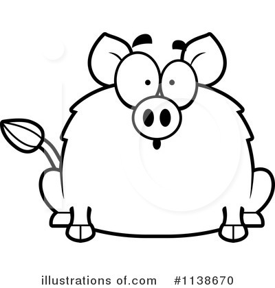 Royalty-Free (RF) Boar Clipart Illustration by Cory Thoman - Stock Sample #1138670