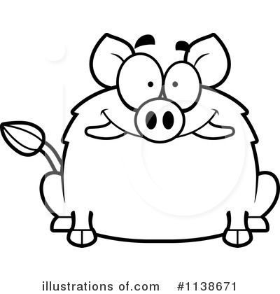 Royalty-Free (RF) Boar Clipart Illustration by Cory Thoman - Stock Sample #1138671