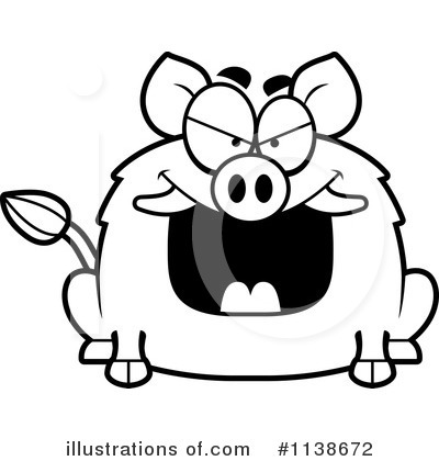 Royalty-Free (RF) Boar Clipart Illustration by Cory Thoman - Stock Sample #1138672