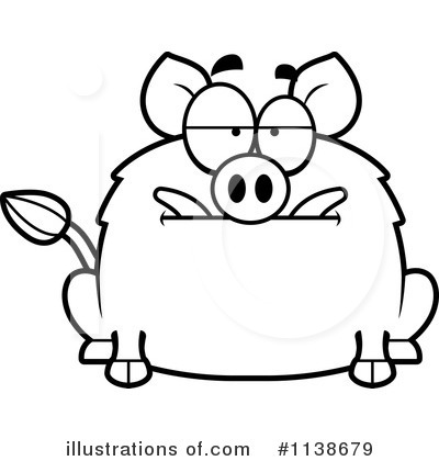Royalty-Free (RF) Boar Clipart Illustration by Cory Thoman - Stock Sample #1138679
