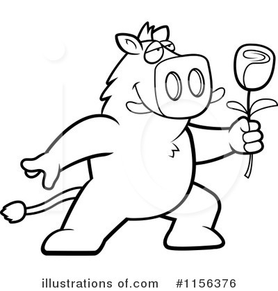 Royalty-Free (RF) Boar Clipart Illustration by Cory Thoman - Stock Sample #1156376