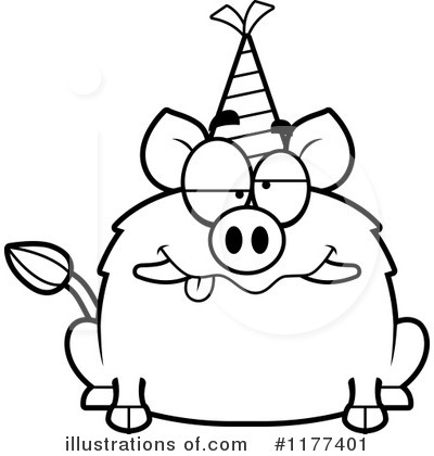 Royalty-Free (RF) Boar Clipart Illustration by Cory Thoman - Stock Sample #1177401