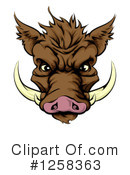 Boar Clipart #1258363 by AtStockIllustration