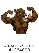 Boar Clipart #1364003 by AtStockIllustration
