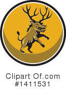 Boar Clipart #1411531 by patrimonio