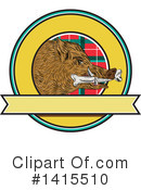 Boar Clipart #1415510 by patrimonio