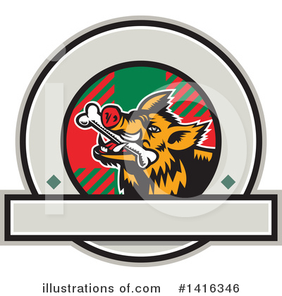 Royalty-Free (RF) Boar Clipart Illustration by patrimonio - Stock Sample #1416346