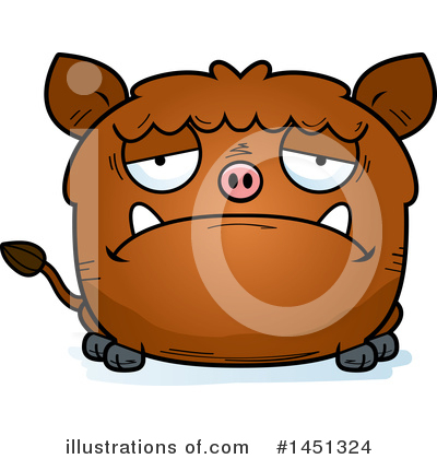Royalty-Free (RF) Boar Clipart Illustration by Cory Thoman - Stock Sample #1451324