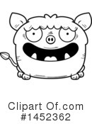 Boar Clipart #1452362 by Cory Thoman