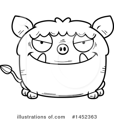 Royalty-Free (RF) Boar Clipart Illustration by Cory Thoman - Stock Sample #1452363