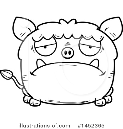 Royalty-Free (RF) Boar Clipart Illustration by Cory Thoman - Stock Sample #1452365
