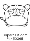 Boar Clipart #1452365 by Cory Thoman