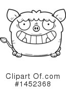 Boar Clipart #1452368 by Cory Thoman