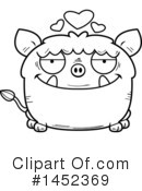 Boar Clipart #1452369 by Cory Thoman