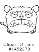 Boar Clipart #1452370 by Cory Thoman