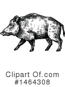 Boar Clipart #1464308 by Vector Tradition SM
