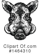 Boar Clipart #1464310 by Vector Tradition SM