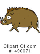 Boar Clipart #1490071 by lineartestpilot