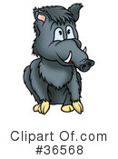 Boar Clipart #36568 by dero