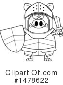 Boar Knight Clipart #1478622 by Cory Thoman