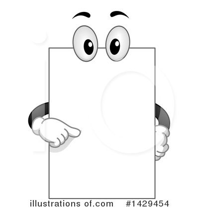 Royalty-Free (RF) Board Mascot Clipart Illustration by BNP Design Studio - Stock Sample #1429454