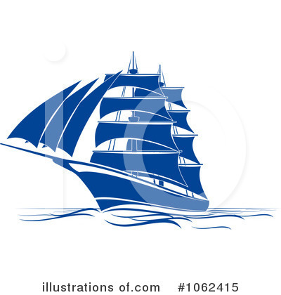 Royalty-Free (RF) Boat Clipart Illustration by Vector Tradition SM - Stock Sample #1062415