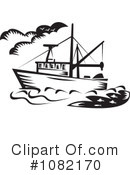 Boat Clipart #1082170 by patrimonio