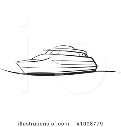 Boat Clip Art Black and White