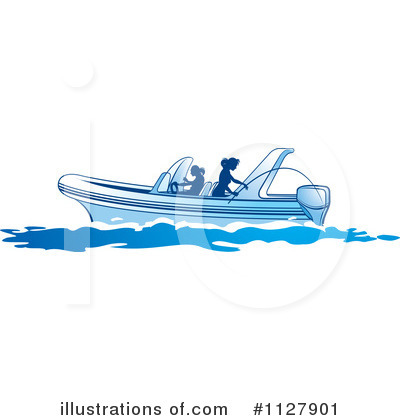 Royalty-Free (RF) Boat Clipart Illustration by Lal Perera - Stock Sample #1127901