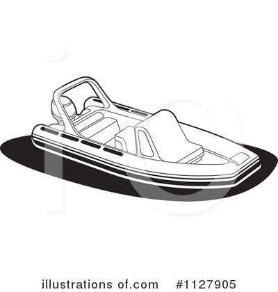 Royalty-Free (RF) Boat Clipart Illustration by Lal Perera - Stock Sample #1127905