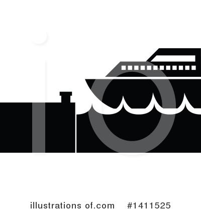 Harbor Clipart #1411525 by dero