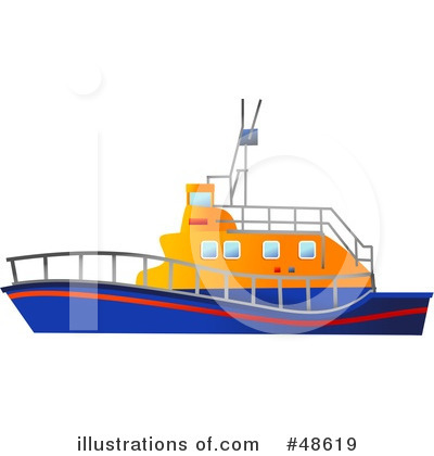 Royalty-Free (RF) Boat Clipart Illustration by Prawny - Stock Sample #48619