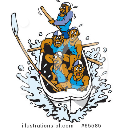 Boat Clipart #65585 by Dennis Holmes Designs