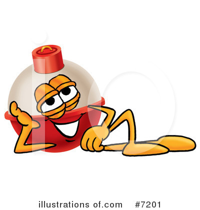 Royalty-Free (RF) Bobber Clipart Illustration by Toons4Biz - Stock Sample #7201