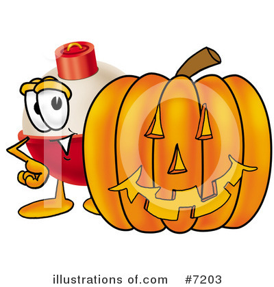 Royalty-Free (RF) Bobber Clipart Illustration by Toons4Biz - Stock Sample #7203