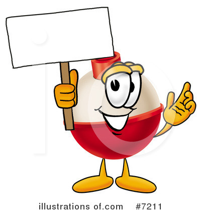 Royalty-Free (RF) Bobber Clipart Illustration by Toons4Biz - Stock Sample #7211