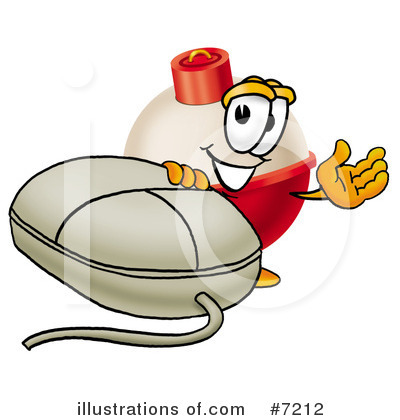 Royalty-Free (RF) Bobber Clipart Illustration by Toons4Biz - Stock Sample #7212