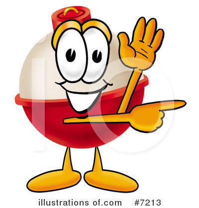 Royalty-Free (RF) Bobber Clipart Illustration by Toons4Biz - Stock Sample #7213