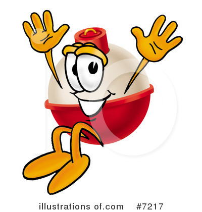 Royalty-Free (RF) Bobber Clipart Illustration by Toons4Biz - Stock Sample #7217