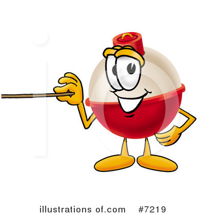 Royalty-Free (RF) Bobber Clipart Illustration by Mascot Junction - Stock Sample #7219