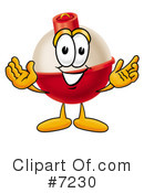 Bobber Clipart #7230 by Mascot Junction