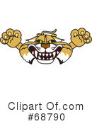 Bobcat Character Clipart #68790 by Mascot Junction