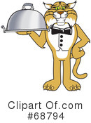 Bobcat Character Clipart #68794 by Mascot Junction