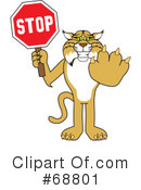 Bobcat Character Clipart #68801 by Mascot Junction